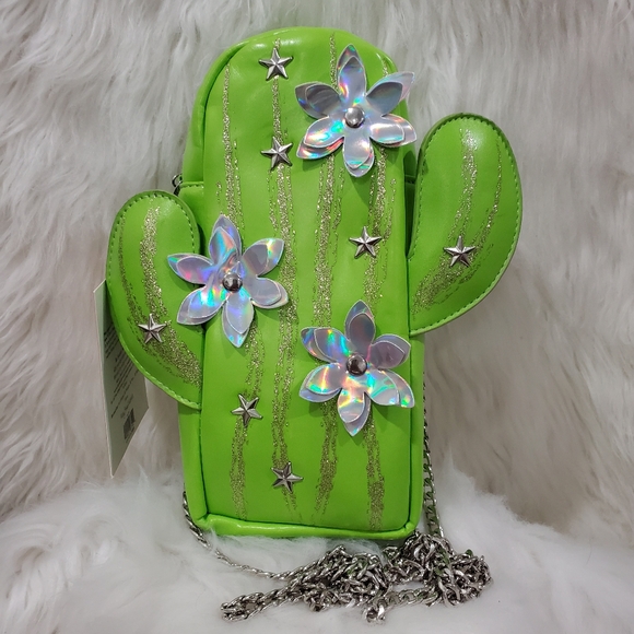 Handbags - B. Rosy Cactus Crossbody Bag